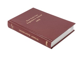 Item #50304 New York City Legislative Annual. 1996. Inc New York Legislative Service