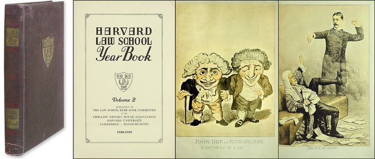 Item #51103 Harvard Law School Year Book [Yearbook]. Volume 2. 1938-1939. Harvard Law School.