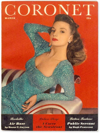 Item #51505 Coronet. March, 1942. Contains an unsigned essay "The Nine Young Men." United States...