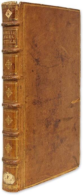 Item #51612 Leges Atticae. Sam. Petitus Collegit, Digessit, et Libro. Samuel Petit.
