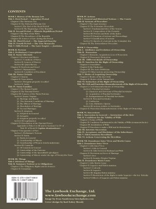 The First Year of Roman Law.