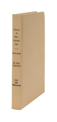 Item #52555 De Foro Legatorum Liber Sigularis. A Monograph on the Jurisdiction. Cornelius van....
