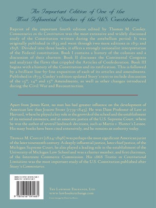 Commentaries on the Constitution of the United States 4th ed 2 Vols...