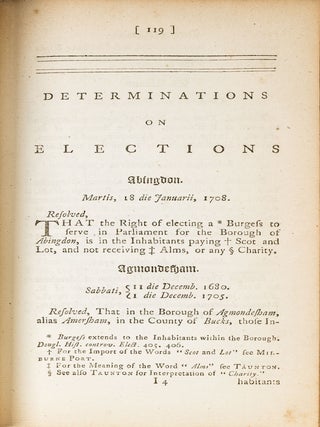 Laws Concerning the Election of Members of Parliament...