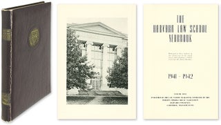 Item #52910 Harvard Law School Yearbook. 1941-1942. Volume Five. Harvard Law School