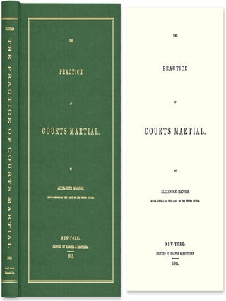 Item #52911 The Practice of Courts Martial. Alexander Macomb
