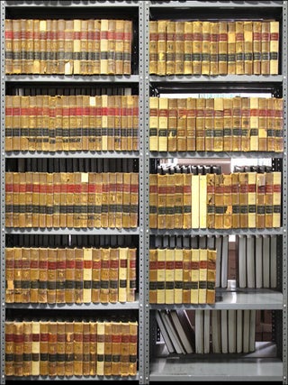 Item #53673 Iowa Reports. Vols. 1 to 137 (1855-1908). 142 books in all. Iowa