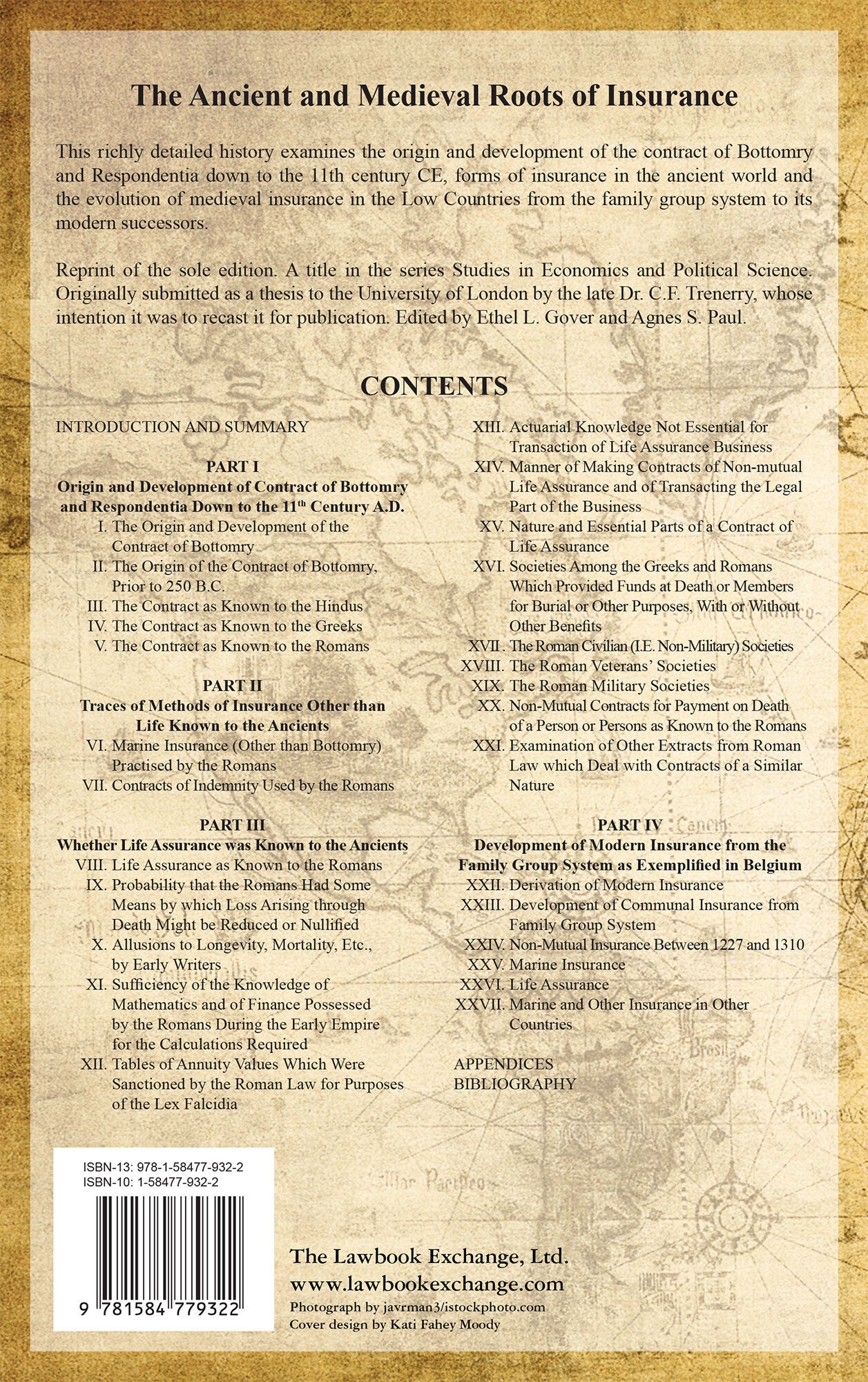 The Origin and Early History of Insurance Including The Contract.. | C ...