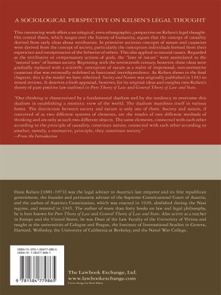 Society and Nature: A Sociological Inquiry