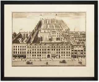 Item #55773 Furnival's Inn, Copperplate Engraving, c. 1725. Nicholas Sutton