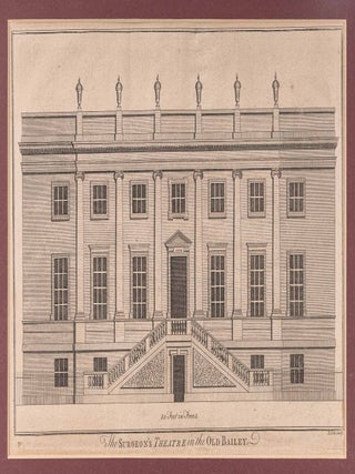 Item #55776 The Surgeon's Theatre in the Old Bailey, c 1760. Benjamin Cole