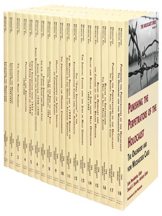Item #55974 The Holocaust: Selected Documents in Eighteen Volumes. John Mendelsohn, Donald S....