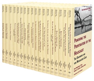 Item #55974 The Holocaust: Selected Documents in Eighteen Volumes. John Mendelsohn, Donald S....