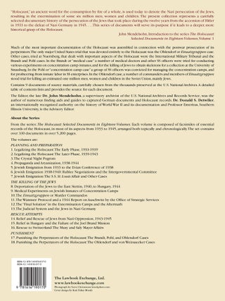 Holocaust Series Vol. 17: Punishing the Perpetrators...Brandt, Pohl...