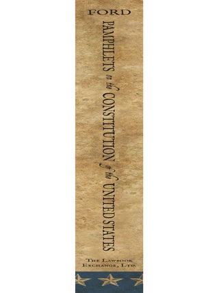 Pamphlets on the Constitution of the United States... PAPERBACK...
