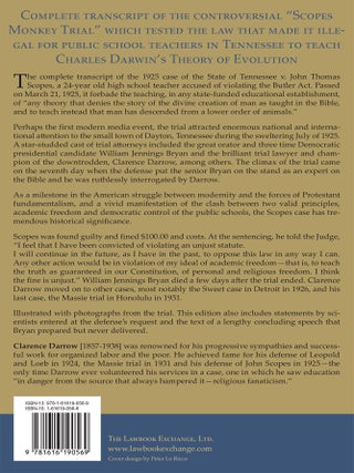The World's Most Famous Court Trial. Tennessee Evolution Case...
