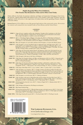 A Treatise on the Law of the Prerogatives of the Crown; and the...