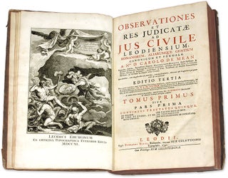Observationes et Res Judicatae ad Jus Civile Leodiensium [1-4 of 8].