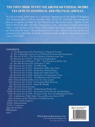 The Federal Income Tax.