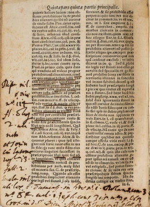 Tractatus Foecundus, et Perutilis de Praescriptionibus.