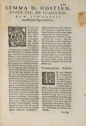 Tractatus Foecundus, et Perutilis de Praescriptionibus.