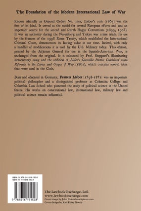 Instructions for the Government of Armies of the United States...