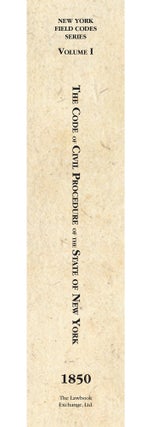 The Code of Civil Procedure of the State of New-York