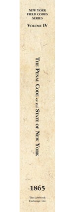 The Penal Code of the State of New York