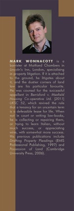 The History of the Law of Landlord and Tenant in England and Wales.