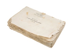 Codice Penale Universale Austriaco. Part I and II. 1815.