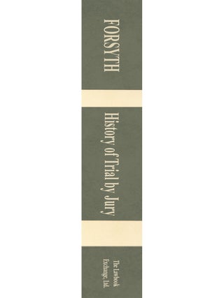History of Trial by Jury.