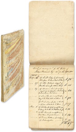 Item #59477 Acct of Money Recd for the Estate of James Barnard, Esq Decd in the. Manuscript,...