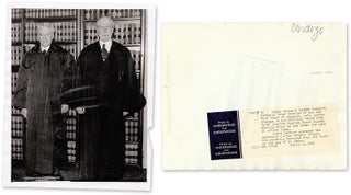 Nineteen (19) Black-and-White Press Photographs of Cardozo.