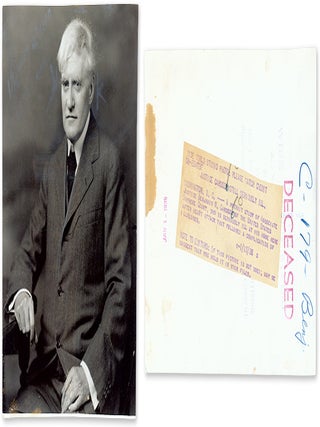Nineteen (19) Black-and-White Press Photographs of Cardozo.