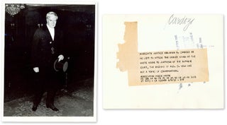 Nineteen (19) Black-and-White Press Photographs of Cardozo.