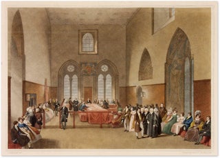 Item #60520 The Court of Claims, In the Painted Room of the Palace of Westminster. James...