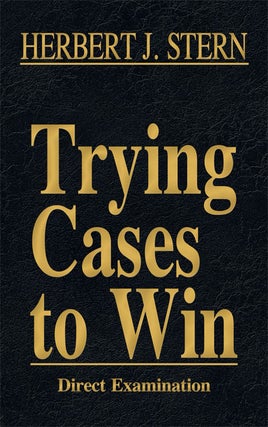 Item #60727 Direct Examination. Vol. II of Trying Cases to Win. Herbert Stern