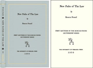 Item #60872 New Paths of the Law. Roscoe Pound