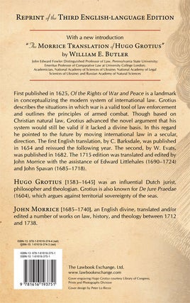 Of the Rights of War and Peace. 3 Vols.