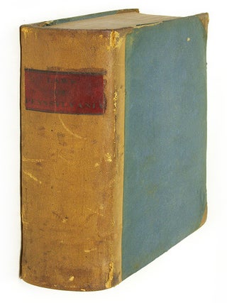 Item #61302 Laws of the General Assembly of the Commonwealth of Pennsylvania 1852. Pennsylvania