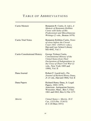 The Fugitive Slave Rescue Trial of Robert Morris