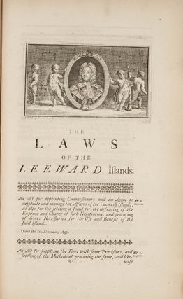 Acts of Assembly, Passed in the Island of St. Christopher; From 1711..