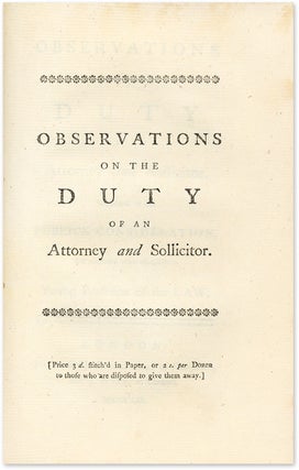 A Discourse Concerning the Laws [and Five Other Titles].