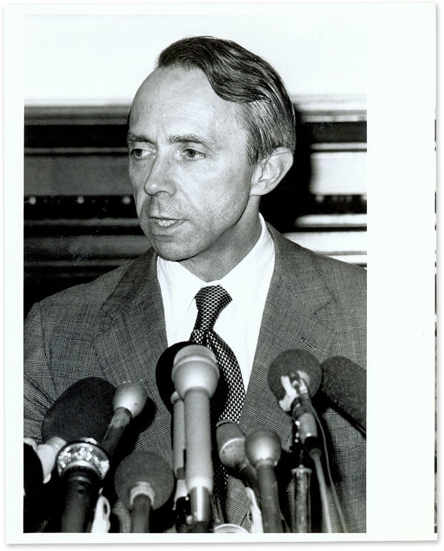 8 x 10 Black and White Press Photograph of Justice Souter David Souter