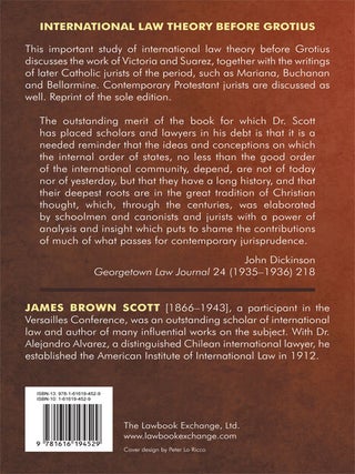 The Catholic Conception of International Law. Francisco de Vitoria...