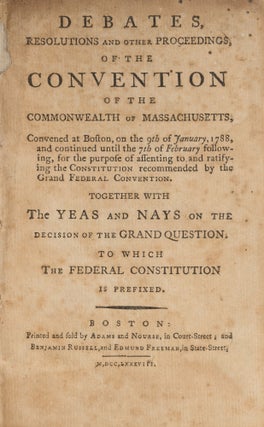 Debates, Resolutions and Other Proceedings, of the Convention of the
