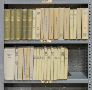 Item #63292 Internal Revenue Cumulative Bulletins. 34 Vols. in the 1922-1953 range. U S. Treasury...