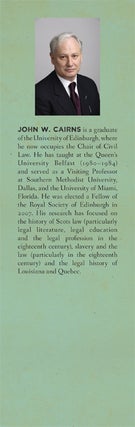 Codification, Transplants and History: Law Reform in Louisiana (1808)