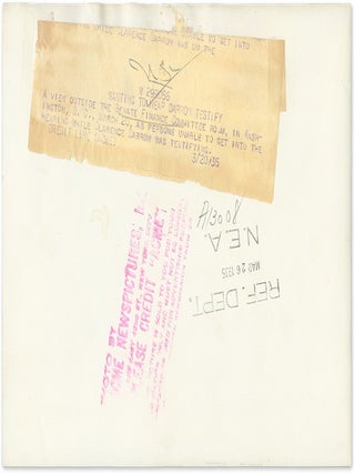 7" x 9" Photograph of People Waiting in Line to See Darrow Testify...