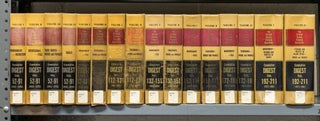 Item #64121 United States Patents Quarterly 1st Cum. Dig. Vols. 52 to 211 in 16 bk. Bureau of...